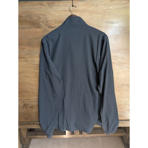 Vuori Venture Track Jacket Mens Large Dark Gray Performance Stretch Full Zipper - Picture 2 of 4